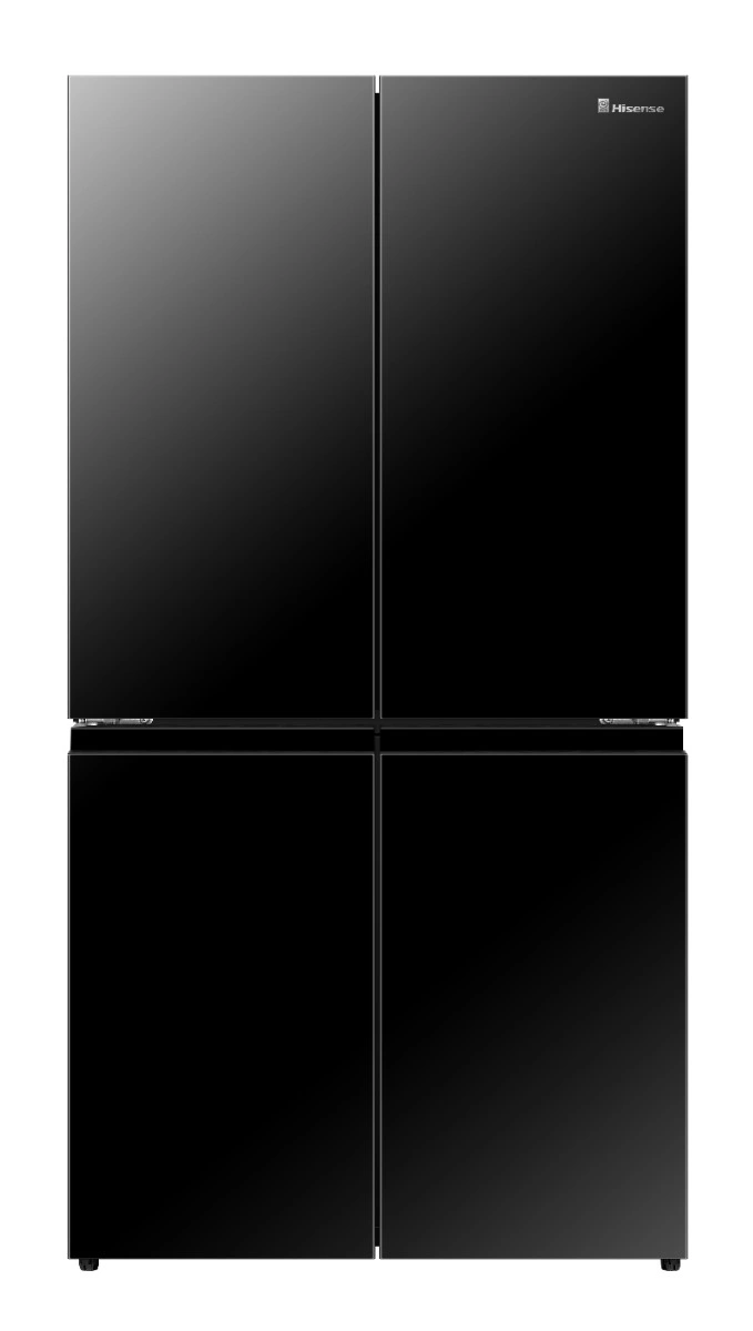 Image of Hisense four door refrigerator, 583 l, Black