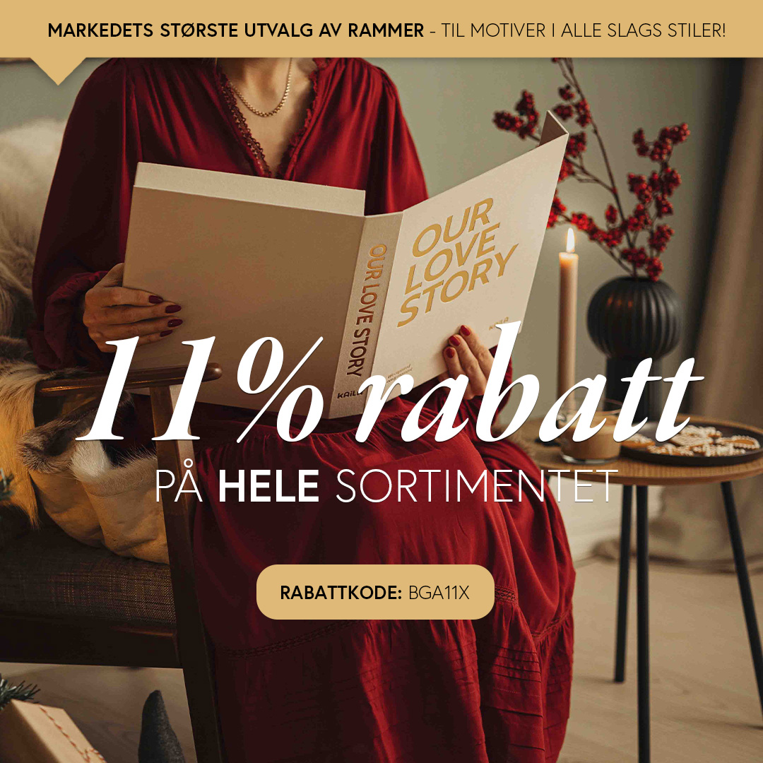 11% RABATT PÅ HELE SORTIMENTET