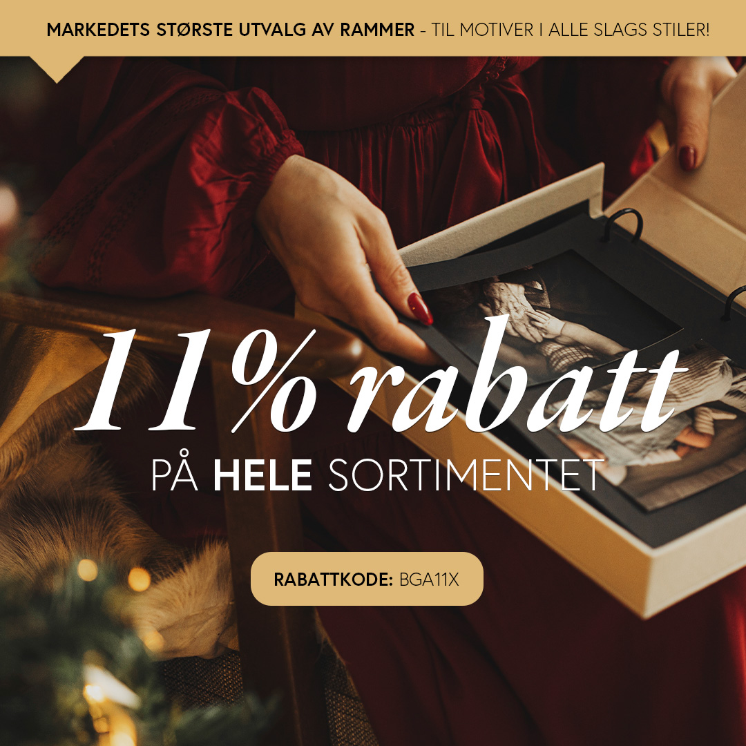 11% RABATT PÅ HELE SORTIMENTET!