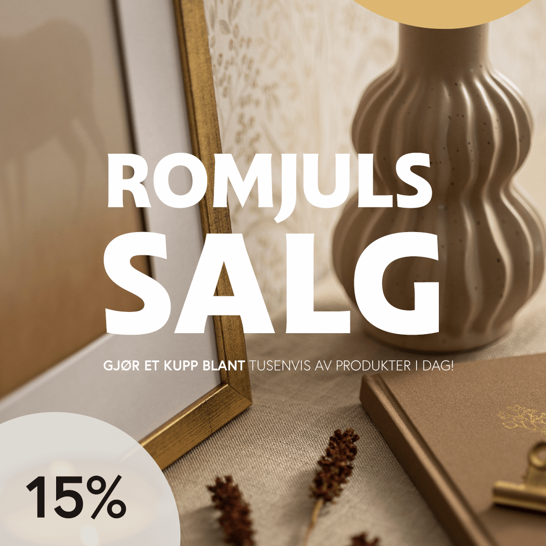 15% rabatt på ramme med passepartout!