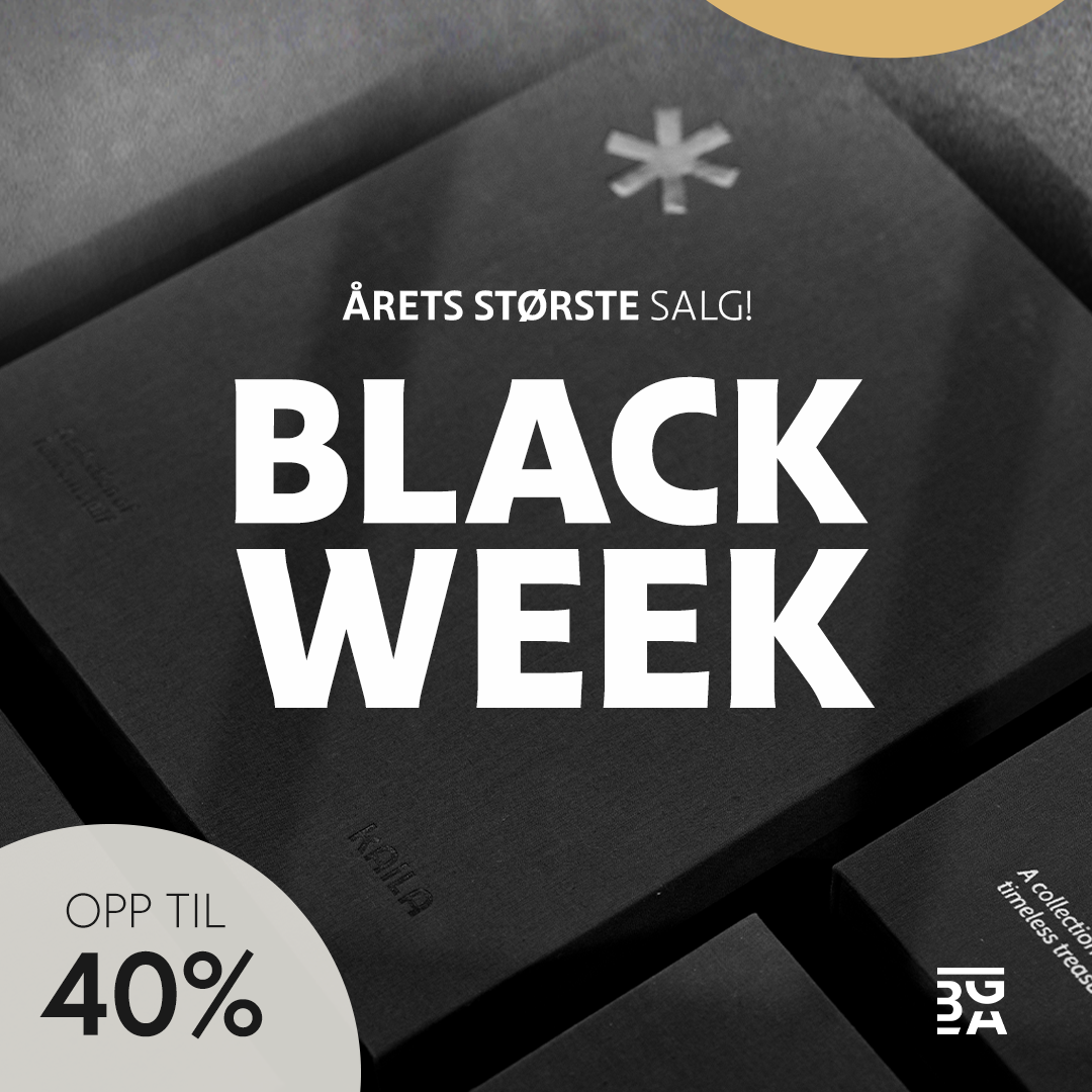 BENYTT SJANSEN - OPPTIL 40% RABATT PÅ HELE SORTIMENTET!