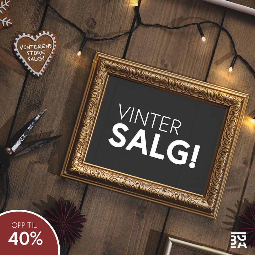 VI SPARKER I GANG ÅRETS VINTERSALG