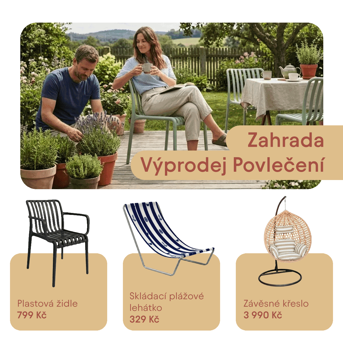 Zahradní sezóna na e-shopu Výprodej Povlečení Připravte se na nadcházející léto a zahradní sezónu s e-shopem Výprodej Povlečení!