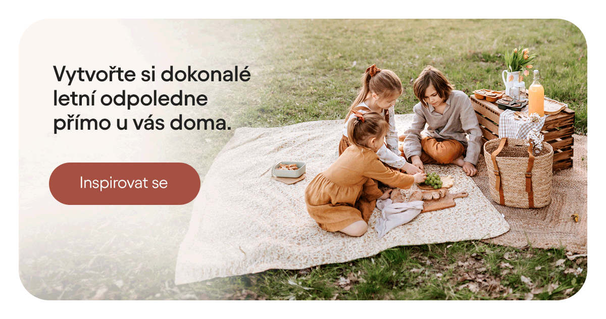 Vytvořte si dokonalé letní odpoledne přímo u vás doma. Inspirovat se