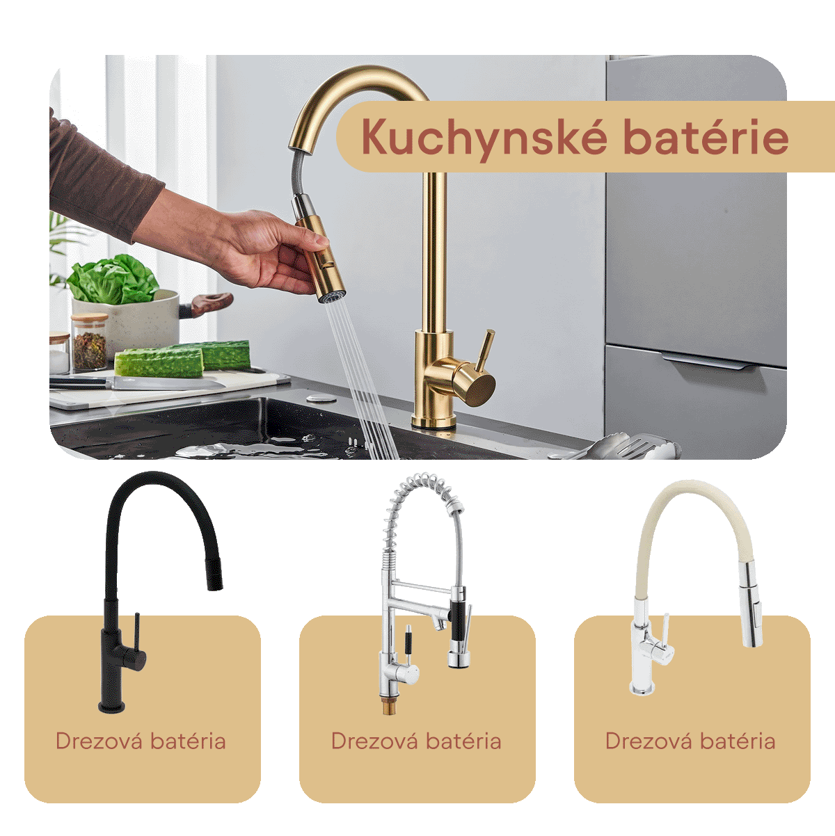 Kuchynské batérie