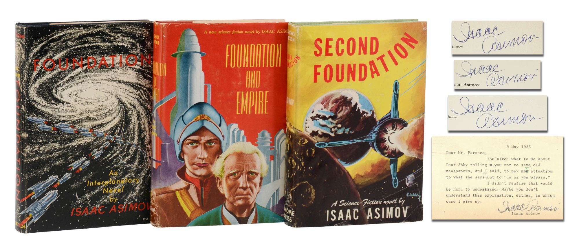 The Foundation Trilogy by Isaac Asimov