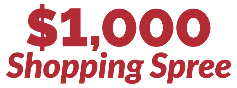 $1,000 Shopping Spree