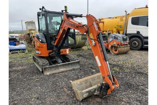 Hitachi Zaxis26U 2.5T rubber tracked excavator