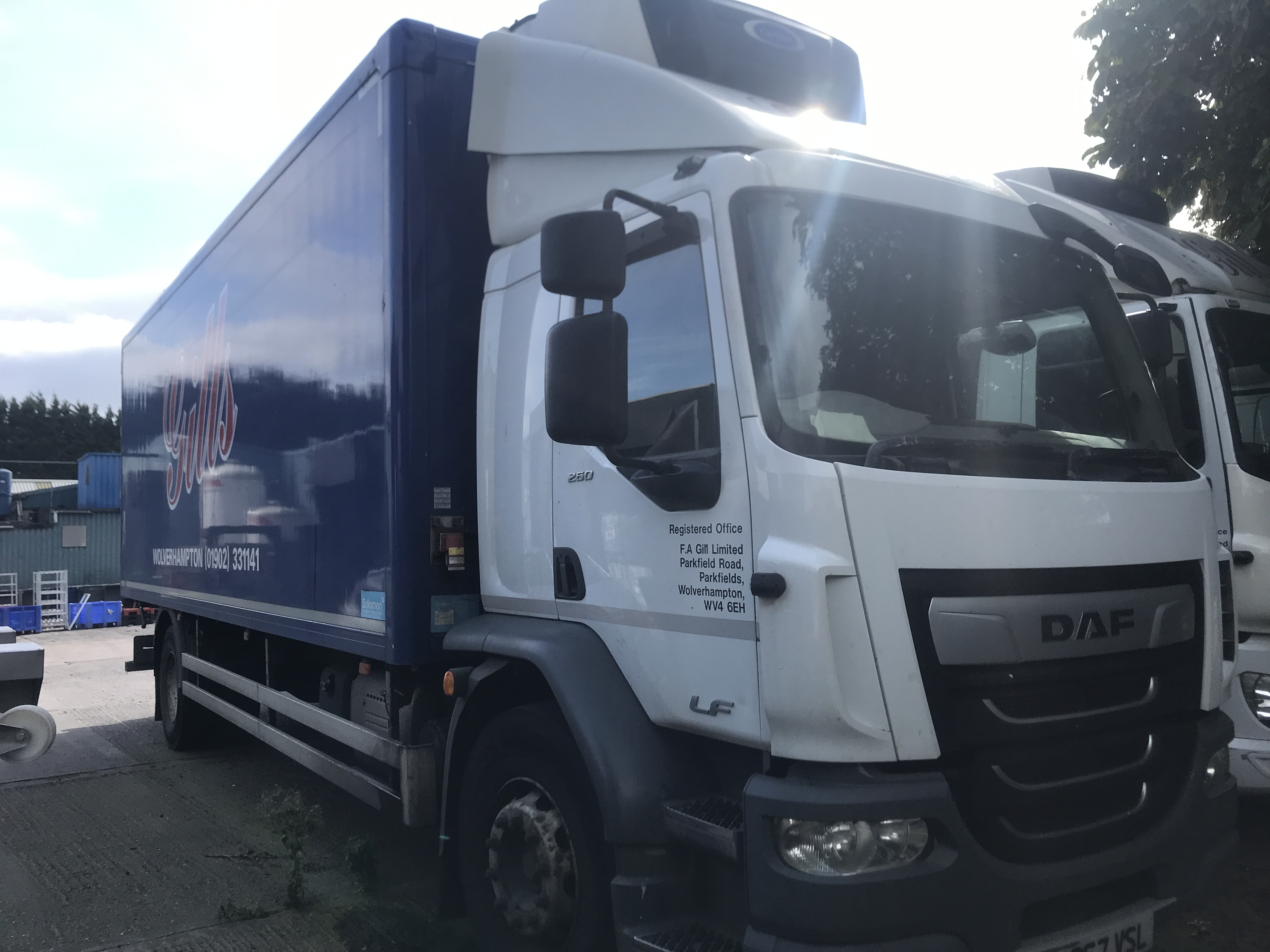 Online Auction Sale - DAF Refrigerated…