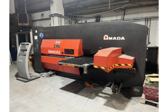 Amada Europe 245 CNC turret punch press (2000)