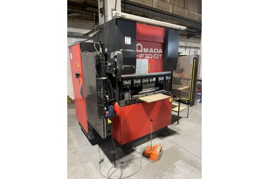 Amada HF 50-12T 4 axis CNC press brake (2009)