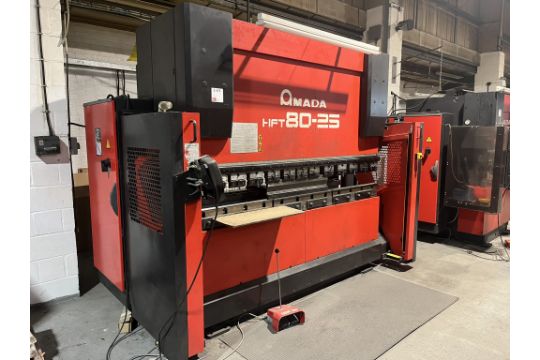 Amada HFT 80-25 4 axis CNC press brake (2004)