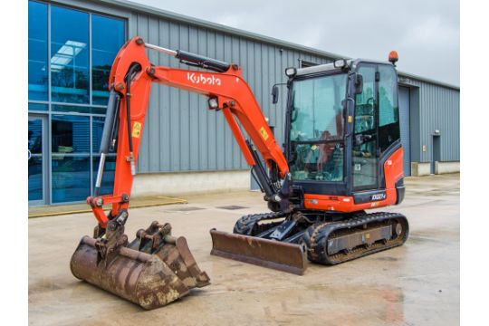 Kubota KX027-4 2.7 tonne rubber tracked excavator Year:…