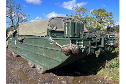 A rare WWII DUKW - VAT at 20% will be applicable…