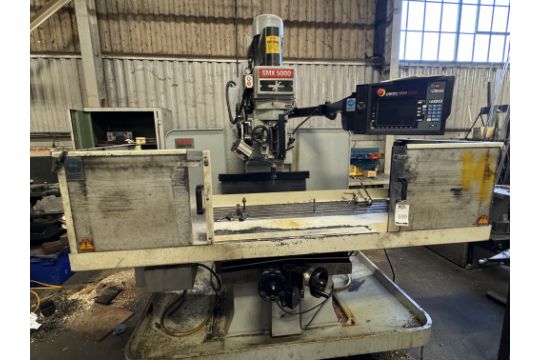 XYZ SMX 5000 CNC Vertical Milling Machine, Serial…