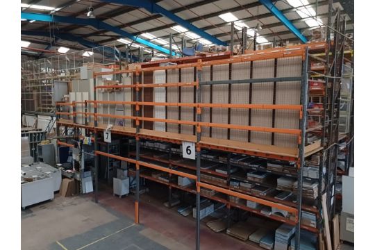 Dexion boltless pallet racking mezzanine floor