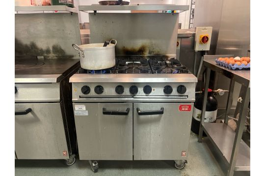 *NO RESERVE* Falcon Dominator 6 Ring Burner Oven