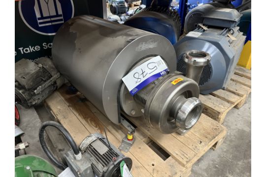 Alfa Laval PUMP TYPE LKH-45 STAINLESS STEEL CENTRIFUGAL…