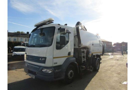 2013 13 reg DAF FA LF55 Sweeper (Direct Council)