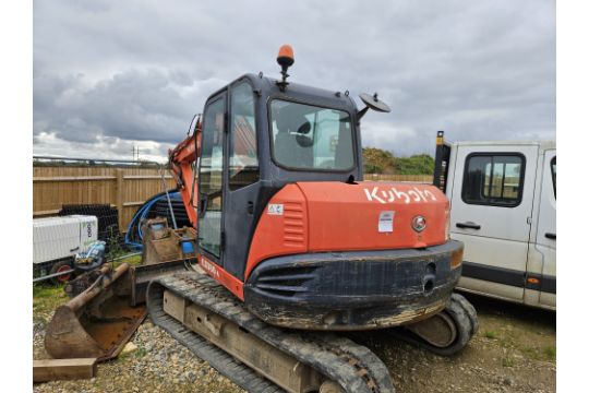 Kubota KX080-4 8 Tonne Tracked Excavtor with 3…