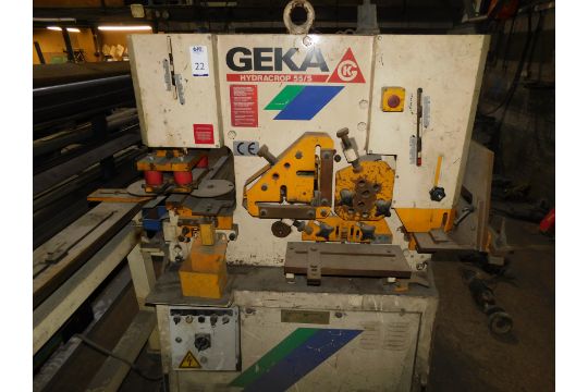 Geka Hydracrop 55/S Profile Cutting Machine, Serial…