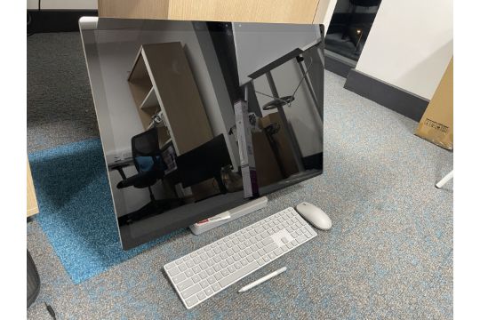 Microsoft Surface personal computer, with keyboard,…