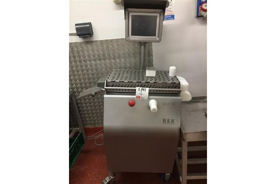 REX Technologie RSS70 sausage cutter and remover…