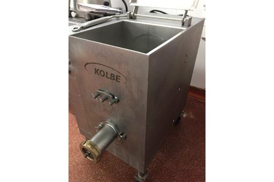 Kolbe stainless steel large capacity mincing machine