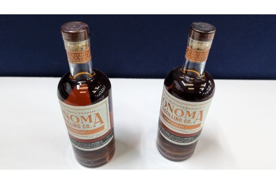 2 off 700ml bottles of Sonoma Cherrywood Rye Whiskey.…