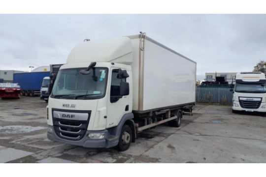 2019 (MV69 JGU) DAF LF180 7.5T De-mount Box (313,092…