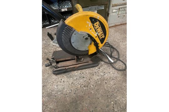 Dewalt 355 110v saw working order