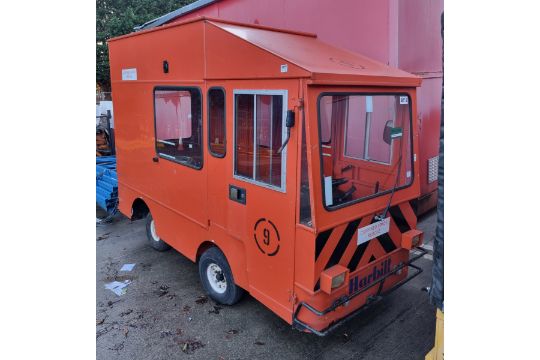 Harbilt electric utility truck with battery charger…