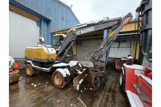 P & T Machines 7000kg WHEELED EXCAVATOR (Rubber…