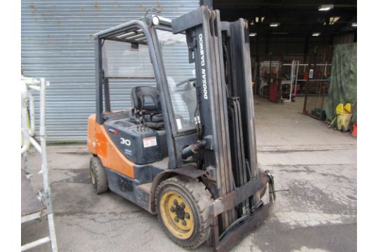 2010 Doosan 030S-5 Diesel Forklift Truck - NO…