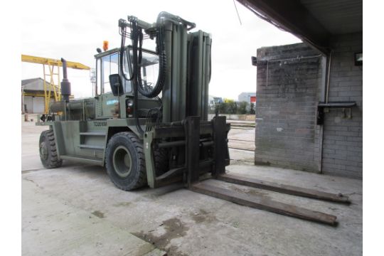 Sisu/ Kalmar Scercat TD2010M diesel triple mast…