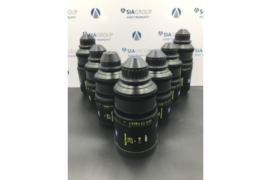 Zeiss Master Anamorphic 2x (7) Lens Set