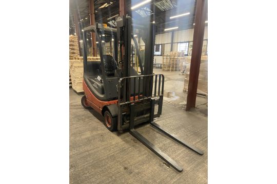 Linde H16D-03, Diesel counterbalance forklift truck,…