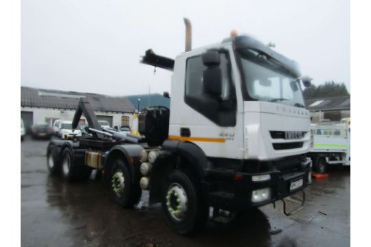 2012 62 reg Iveco 450 EEV Hooklift (No Rear Diff)…