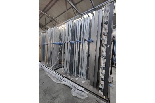 Aluminium profile and steel stock