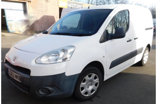 Peugeot Partner L1 Diesel Professional Van, Registration…