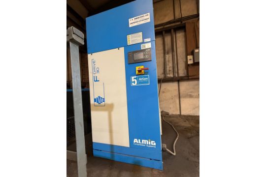 2023 ALMIG F-Drive Screw Compressor With ABAC 460 Air…