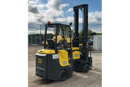 AISLE-MASTER 15SHE (BENDY) FORK TRUCK. On the instructions…