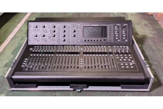 Midas M32 live digital mixing console in flight…