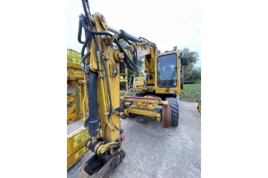 Terex GIGA RAILER 10 WHEELED RAIL EXCAVATOR, plant…