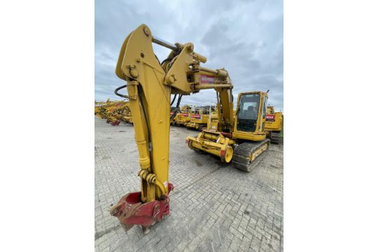 Komatsu PC138US-2E1 Z BOOM TRACKED RAIL EXCAVATOR, …
