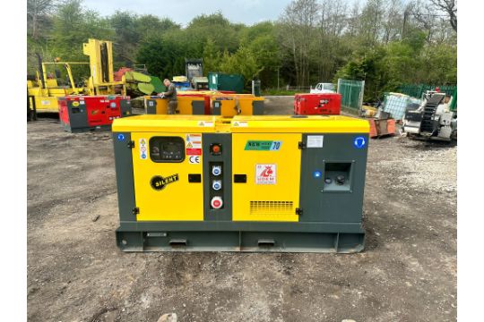 NEW/UNUSED 2025 ASHITA 70KVA DIESEL SOUND PROOF GENERATOR