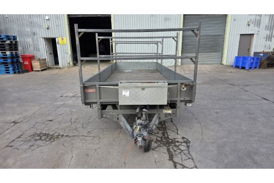 Ifor Williams LM186G 18ft tri-axle drop side trailer…