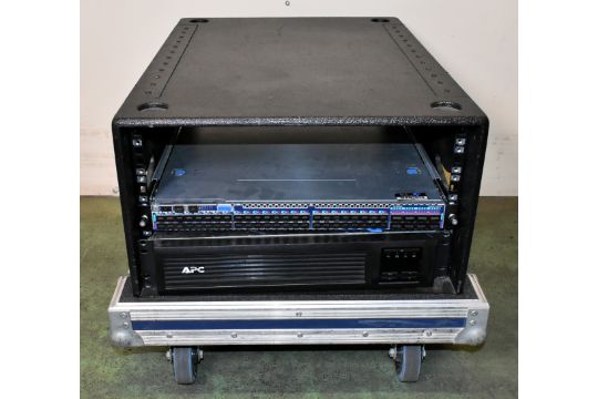 Netgear M4500-48XF8C managed network switch & APC SMT750RMI2UC…