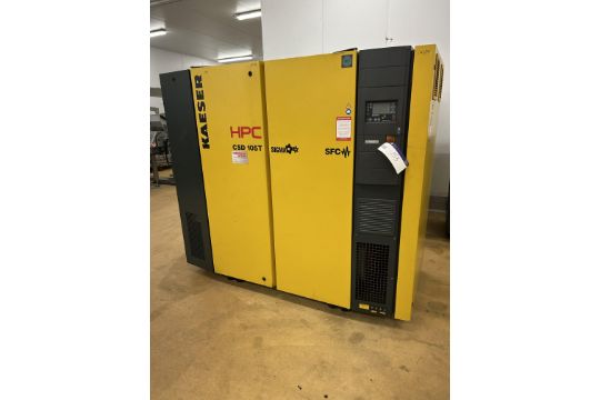 KAISER HPC CSD105T SIGMA Screw Compressor - 2014…