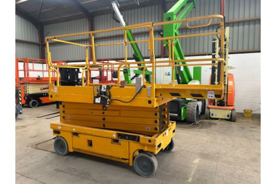 2013 Haulotte Compact 12 Battery Scissor Lift